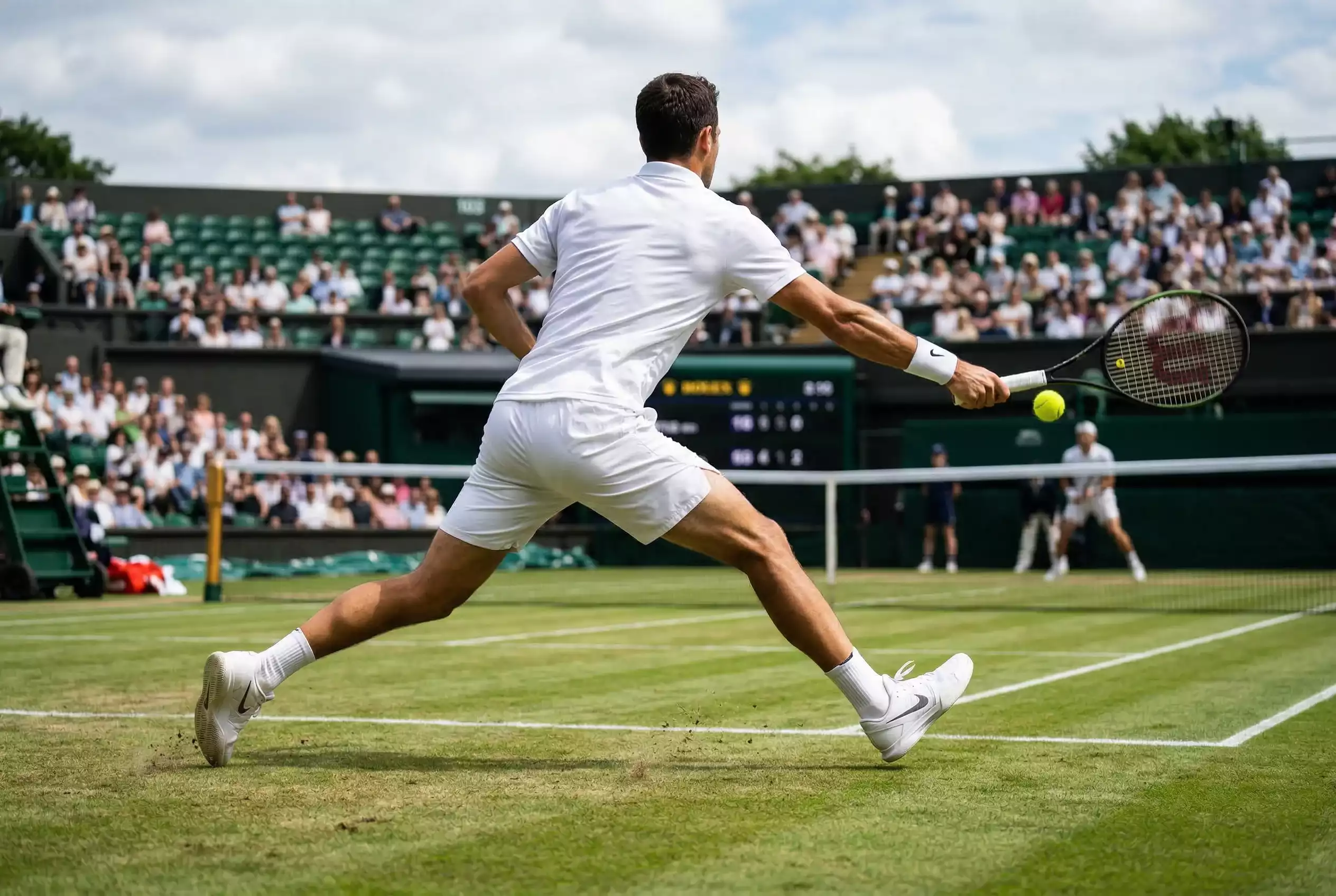 Estrategias de apuestas en vivo en Wimbledon con analisis de momentum en cesped